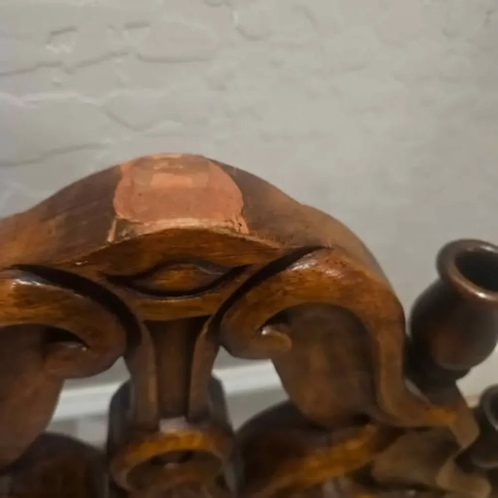 Unbranded ornate wooden